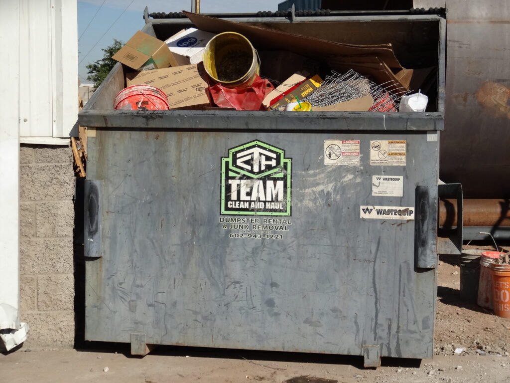 Front Load Dumpster Services in Phoenix